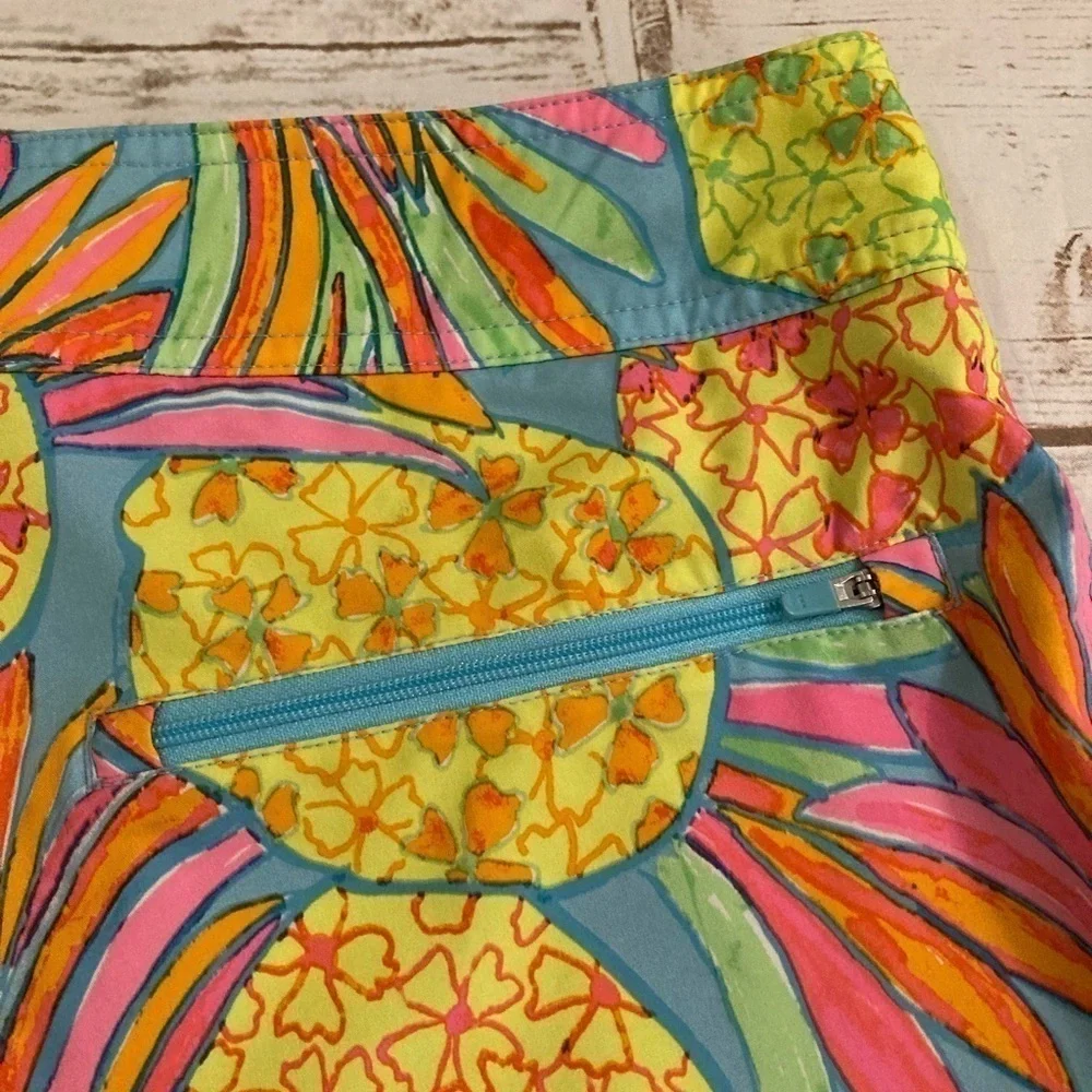 Chubbies Men’s XL Neon Pineapple Swim Trunk Shorts